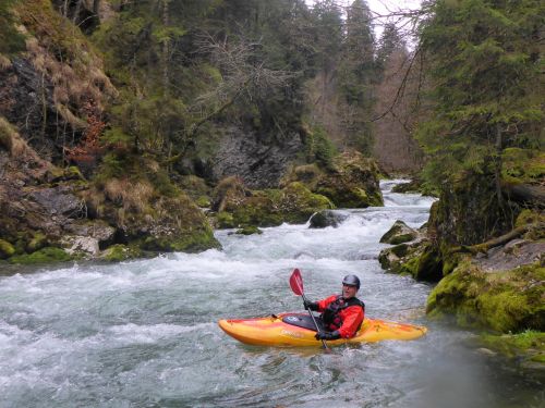 In der Schranzschlucht der Vils